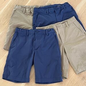 4 pairs of Boys Vineyard Vines performance shorts 10/12
